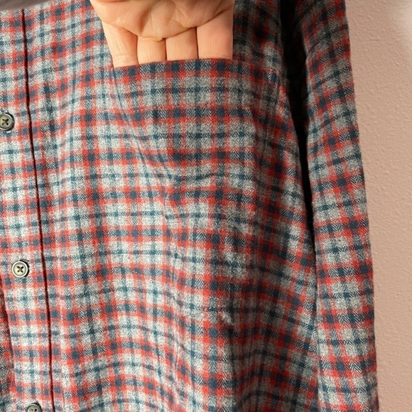 St. John's Bay Flannel Button Down Shirt - Picture 3 of 6